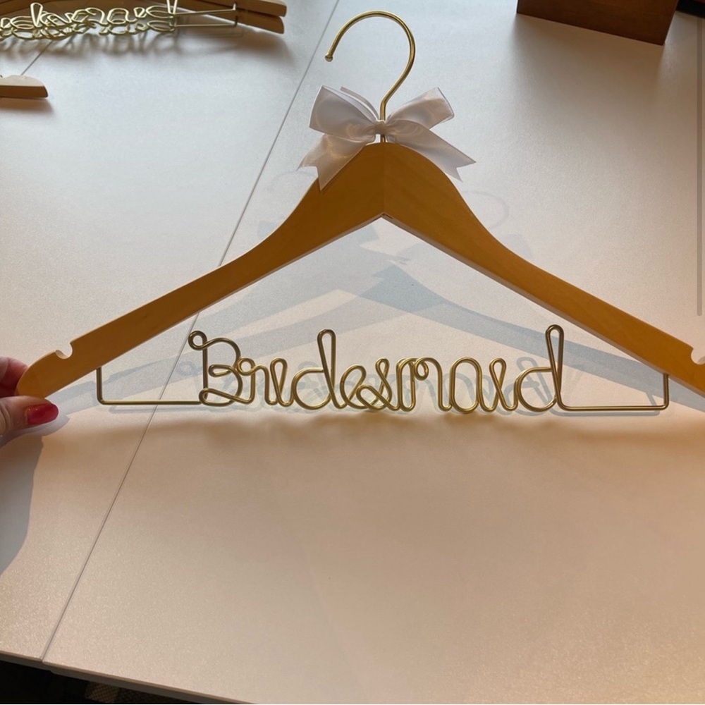 Set of 2 bridesmaid hangers